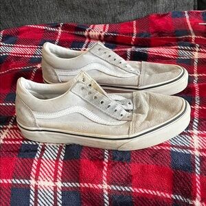 Vans Off-White Men's Sneakers - Used 7.5 size